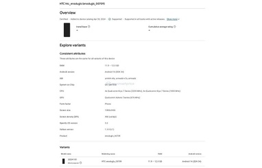 HTC U24 Pro به زودی در کنسول Google Play ظاهر می شود