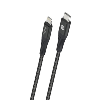 کابل شارژ فست USB-C به لایتنینگ Lightning اورجینال پرووان ProOne مدل PCC110 M11 طول 1 متر