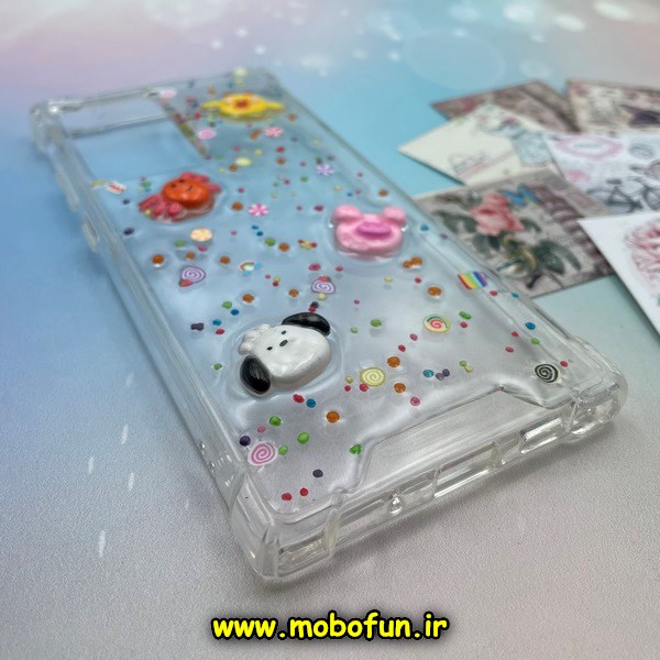 قاب گوشی Galaxy Note 20 Ultra سامسونگ طرح رزینی IMD ایربگ دار دست ساز فانتزی عروسکی کد 223
