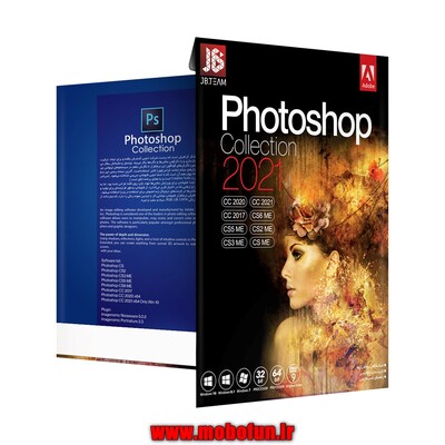 نرم افزار Adobe Photoshop Collection 2021 نشر جی بی تیم
