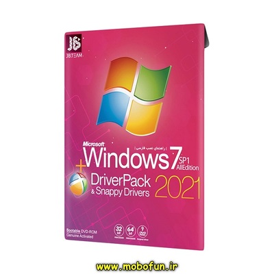 مشخصات و خرید سيستم عامل Windows 7 + Driver Pack Solution 2021 نشر جی بی تیم، خرید سيستم عامل Windows 7 + Driver Pack Solution 2021 نشر جی بی تیم از فروشگاه موبوفان