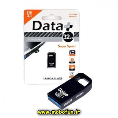 مشخصات و خرید فلش مموری 32 گیگابایت دیتا پلاس مدل CARBON BLACK USB3.1، خرید فلش مموری 32 گیگابایت دیتا پلاس مدل CARBON BLACK USB3.1 از فروشگاه موبوفان
